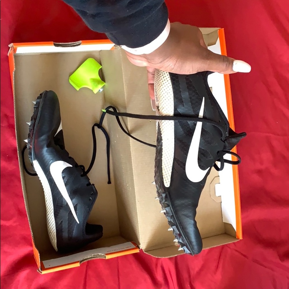 Track and field spikes